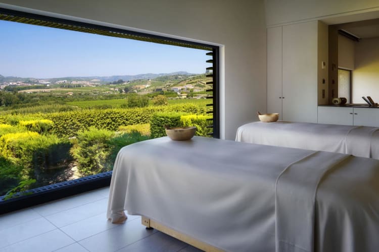 Spa treatment room
